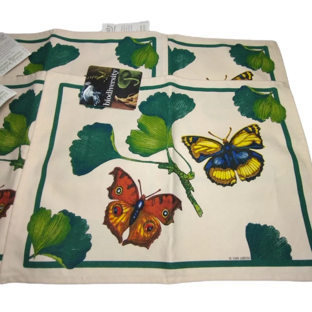American Museum of Natural History Vintage Butterfly Placemats (4) - Picture 2 of 7